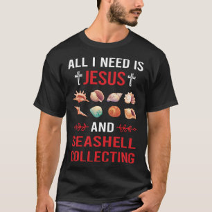 Camiseta Aterro de concha do mar para recolha de conchas