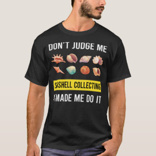 Camiseta Aterro de concha do mar para recolha de conchas