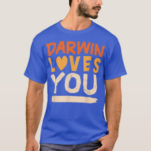 Camiseta Ateus pró-ciência para seguidores de Darwin