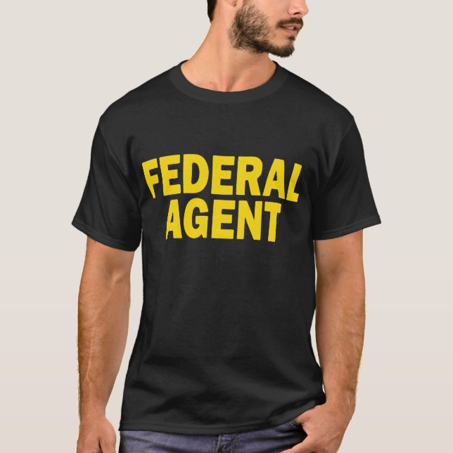 Camiseta Atf Dea U especial da bobina do agente da polícia (Frente)