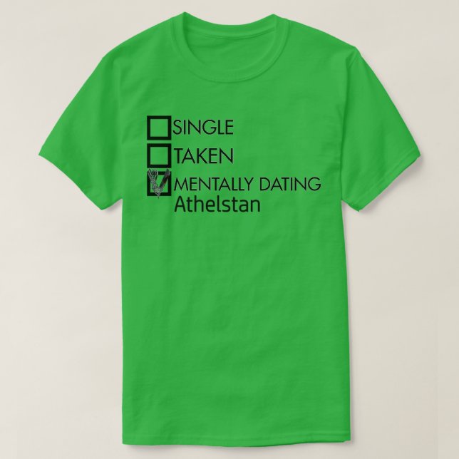 Camiseta Athelstan, namorando mental (Frente do Design)