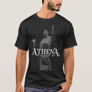 Camiseta Athena Deusa da Sabedoria Mitologia Grega
