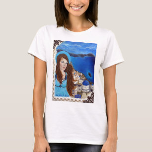 Camiseta Athena Earthangel do poder feminino e da força