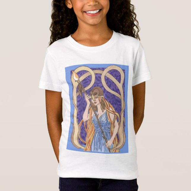 Camiseta Athena Eyed coruja (Frente)