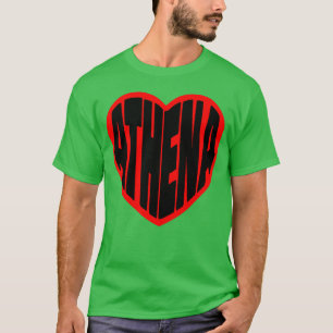 Camiseta Athena no meu Coração vintage