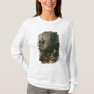 Camiseta Athena que visita os musas