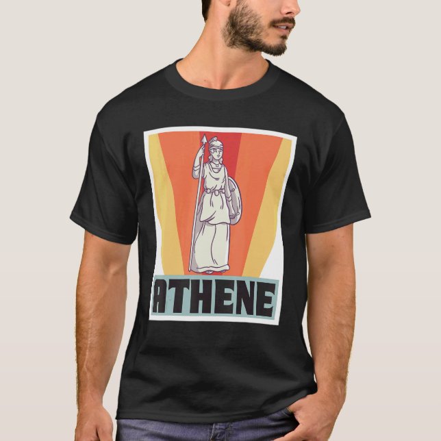 Camiseta Athene Greece God Greek Mythology Ancient Greece (Frente)