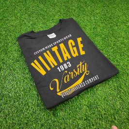 Camiseta Athletic urban streeatwear vintage varsity