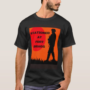 CAMISETA ATINGIDO EM FORT BRAGG