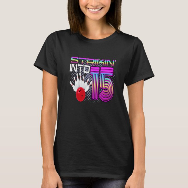 Camiseta Atingindo 15 Boliche (Frente)