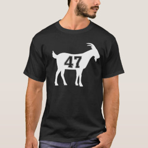 Camiseta Atingir 47 Trump Número 47 Presidente Trump Goat 4