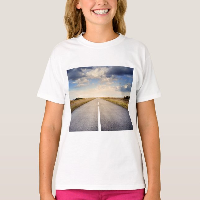 Camiseta Atingir a estrada (Frente)