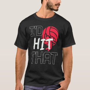 Camiseta Atingiria aquela cota de vôlei de vôlei.