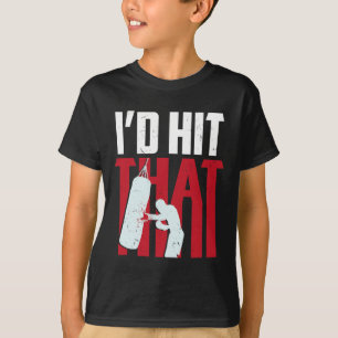 Camiseta Atingiria aquela surra engraçada de boxe