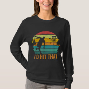 Camiseta Atingiria aquele disco engraçado que Golf Frisbee