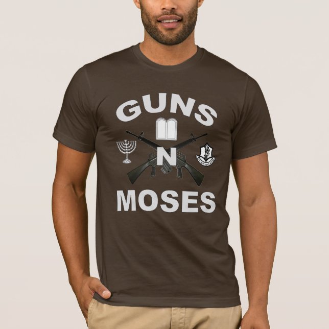 Camiseta Atira na obscuridade de n Moses (Frente)