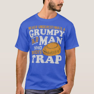 Camiseta Atirada De Clay Target Nunca Subestime O Antigo Gr