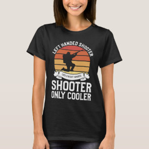 Camiseta Atirador À Esquerda Como Um Atirador À Direita
