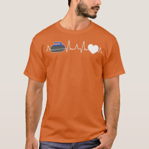 Camiseta Atirador de pau de pulsação com batimento cardíaco