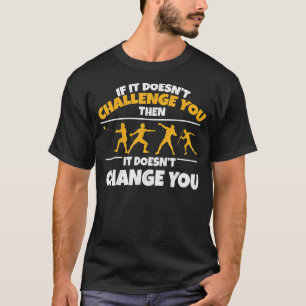 Camiseta Atirador De Rastreio E Campo Colocou O Disco De Ma