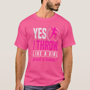 Camiseta Atirador De Tiro Sim Eu Jogo Como Uma Garota Quer 