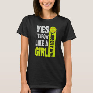 Camiseta Atirador De Tiro Sim Eu Jogo Como Uma Garota Quer 