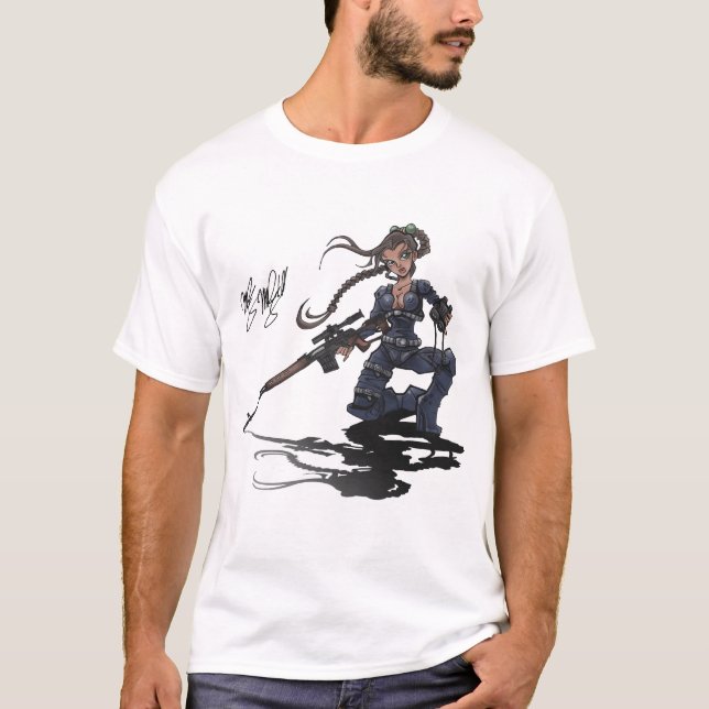 Camiseta atirador furtivo um (Frente)