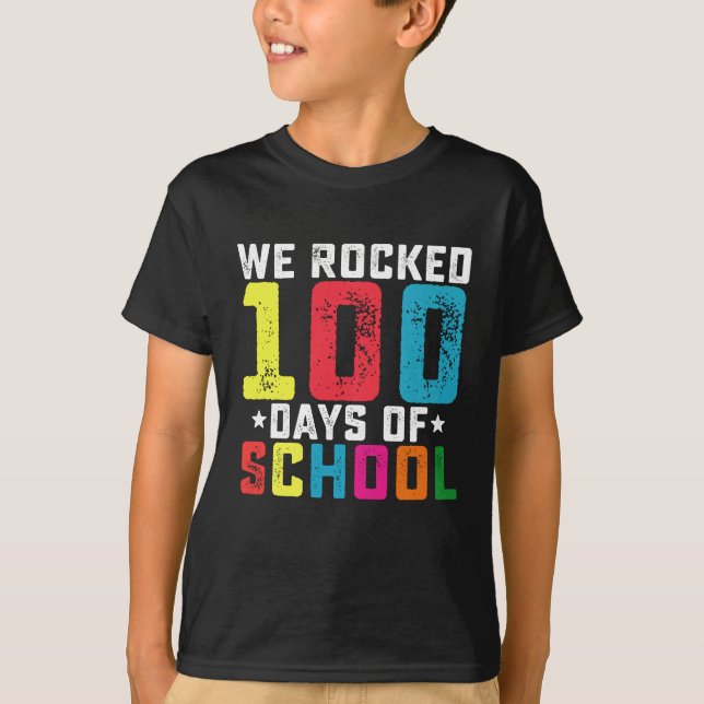 Camiseta Atiramos 100 Dias de Estudante de Professores (Frente)