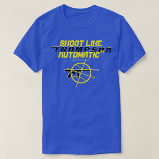 Camiseta Atirar como "THOMPSON-AUTOMATIC"