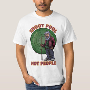 Camiseta Atire na mesa, não nas pessoas