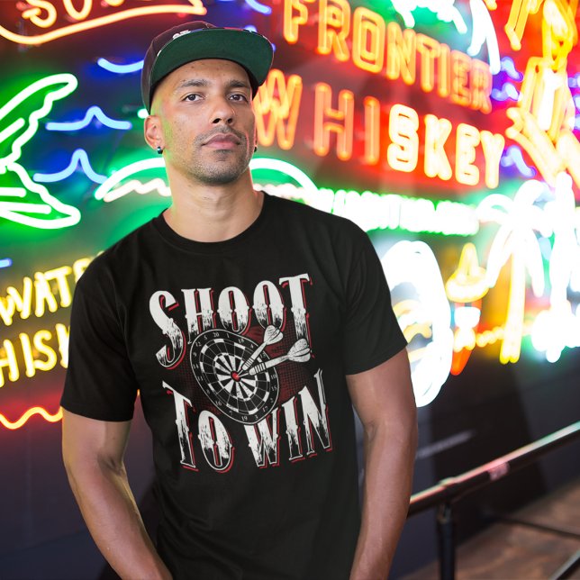 Camiseta Atire no campeão da Liga Dart (Criador carregado)