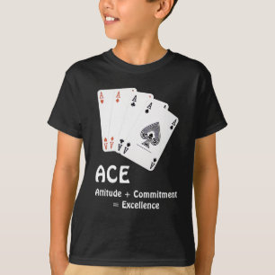 Camiseta Atitude ACE + Compromisso = Excelência