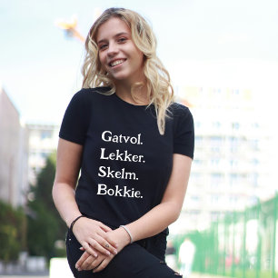 Camiseta Atitude Afrikaans