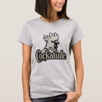 Camiseta Atitude Cockatoo "Cockatude" Mulheres