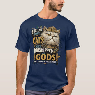 Camiseta Atitude de Gato Persa Antigo