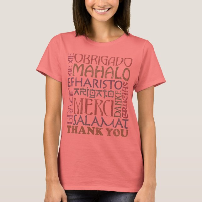 Camiseta Atitude de gratidão (Frente)