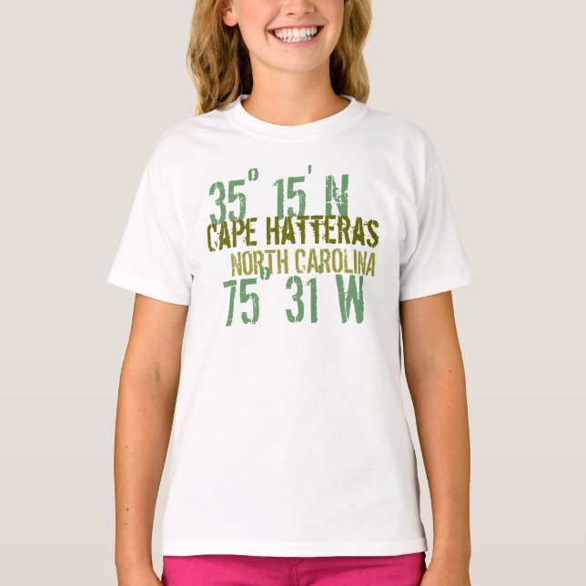 Camiseta Atitude de Hatteras do cabo (Frente)
