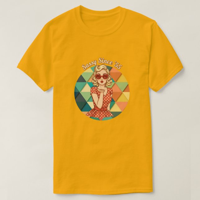 Camiseta Atitude desde '55 (Frente do Design)