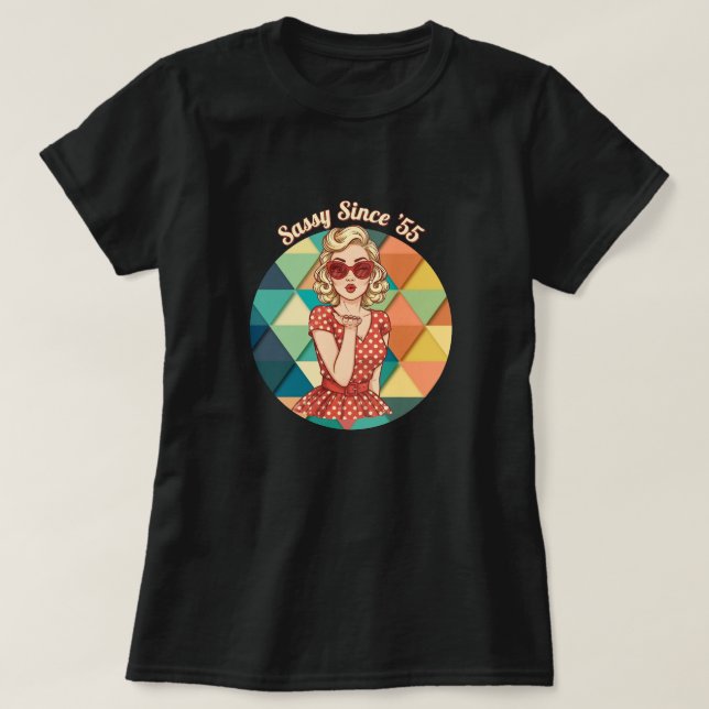 Camiseta Atitude desde '55 (Frente do Design)