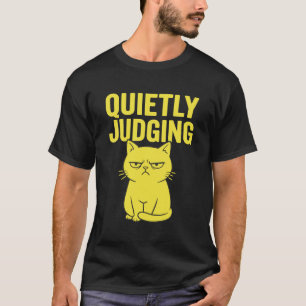 Camiseta Atitude do Gato Mal-Humorado – Silenciosamente Jul