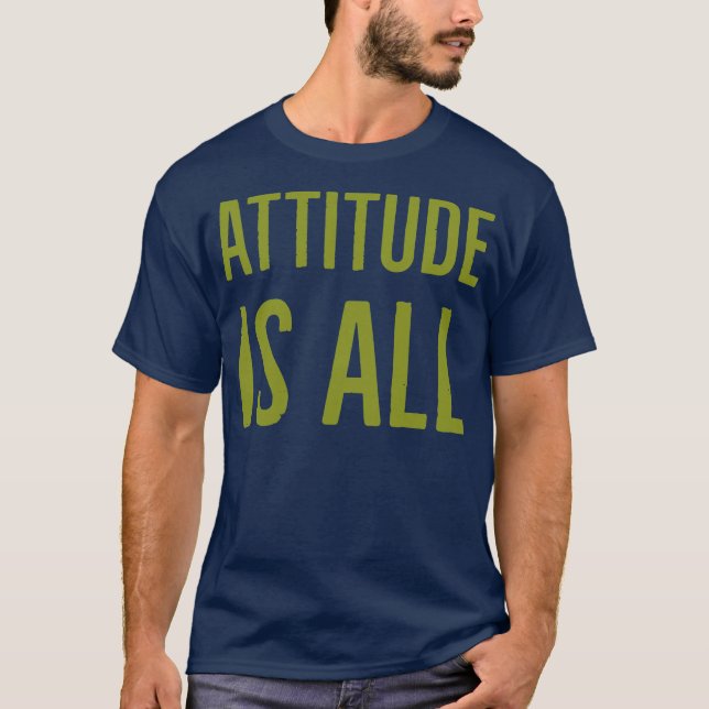 Camiseta Atitude é tudo (Frente)