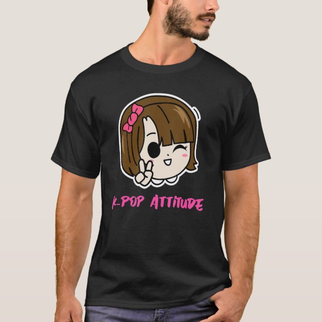 Camiseta Atitude K Pop (Frente)