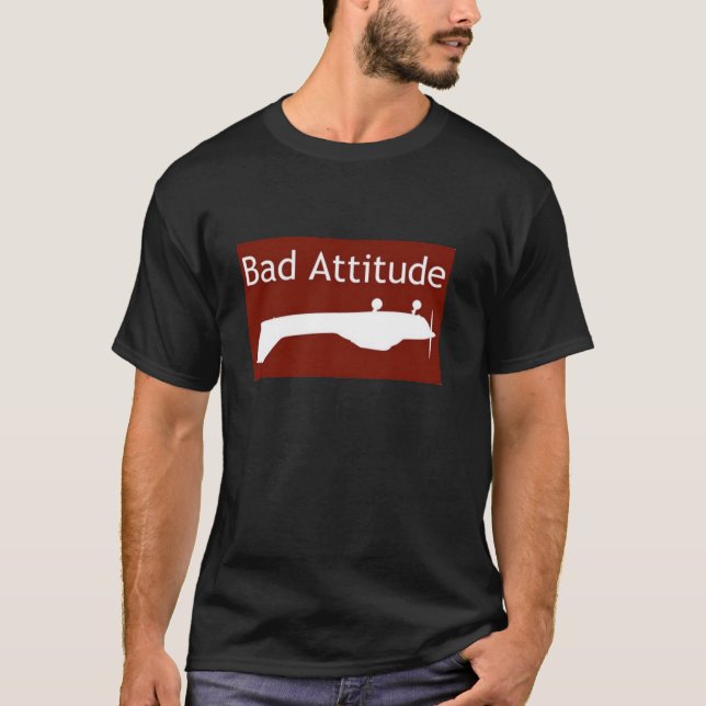 Camiseta Atitude má (Frente)