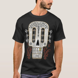Camiseta Ativa Halloween Coco Cabeça de Guitarra