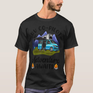 Camiseta Ativa Piloto De Rv Aguarda Campanha