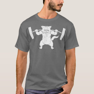 Camiseta Ativação de Força de Cat Squat
