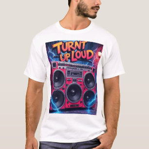 Camiseta Ativar alto, retro 80es