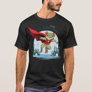 Camiseta Ativar Poder do Axolote Kawaii
