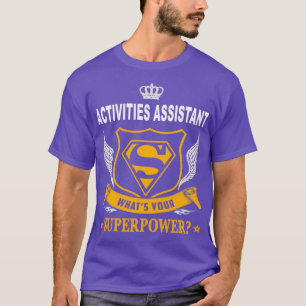 CAMISETA ATIVIDADES DE ASSISTENTE SUPER-POWER-WING