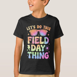 Camiseta Atividades do dia de campo Tie Dye Filha de Profes